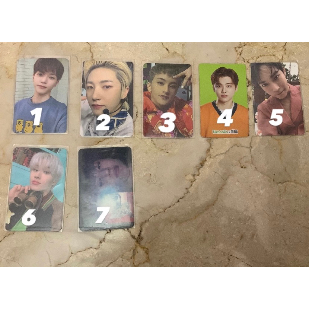 photocard dan merchandise nct
