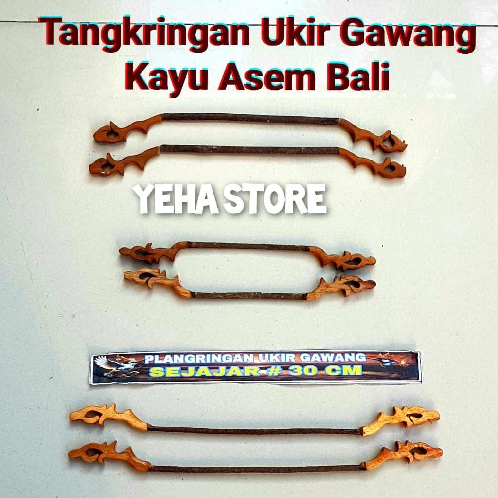Tangkringan Ukir Gawang Kayu Asem Bali