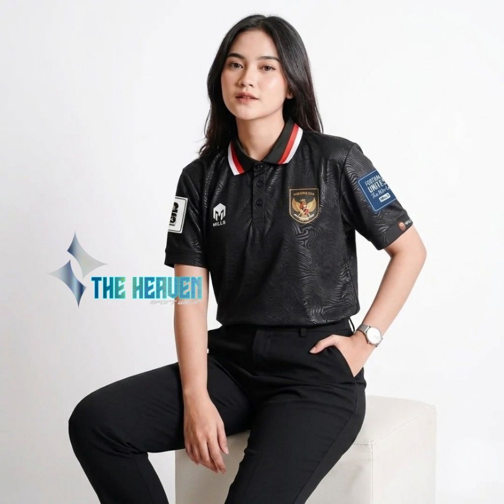 [ Mills Official ] Jersey Bola Timnas Indonesia Limited Premium 3RD