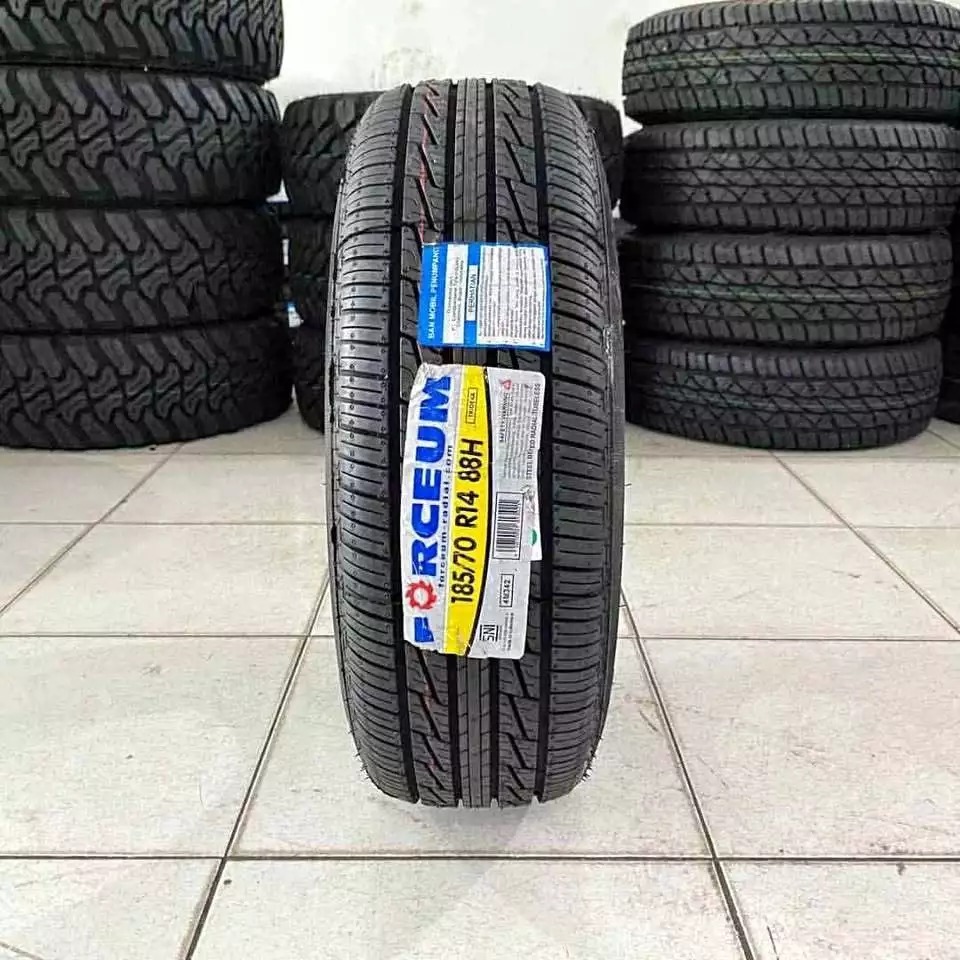 Ban mobil tubles standar avanza xenia kijang ring 14 ban tubles empuk FORCEUM TRIDEKA 185 70 R14