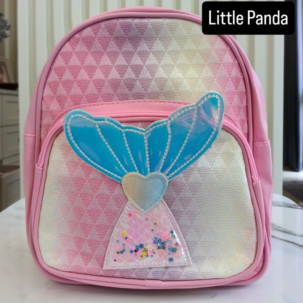 Tas Ransel Mermaid Tail Gradasi Anak Dan Dewasa