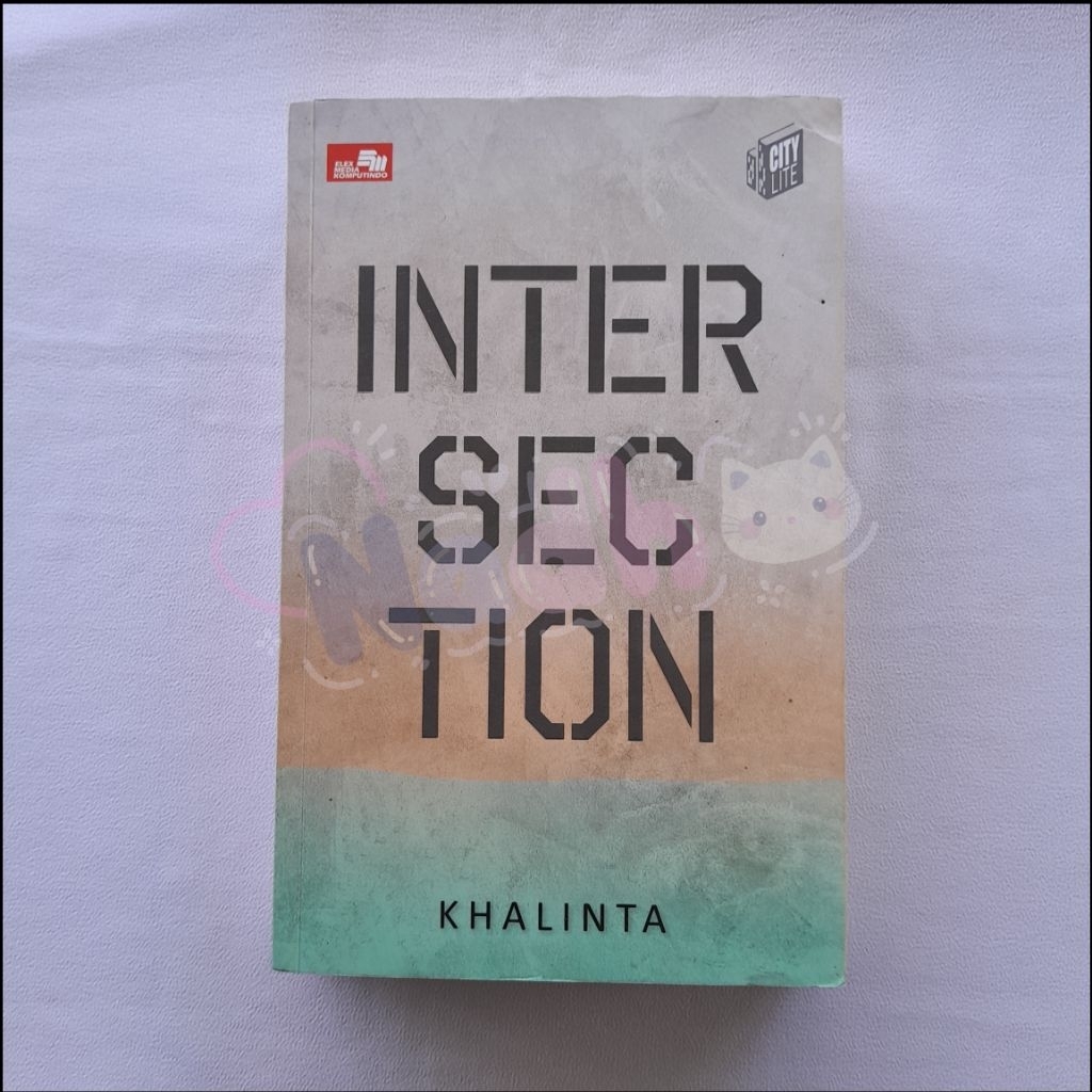Preloved Novel Intersection by Khalinta | Ori metropop murah