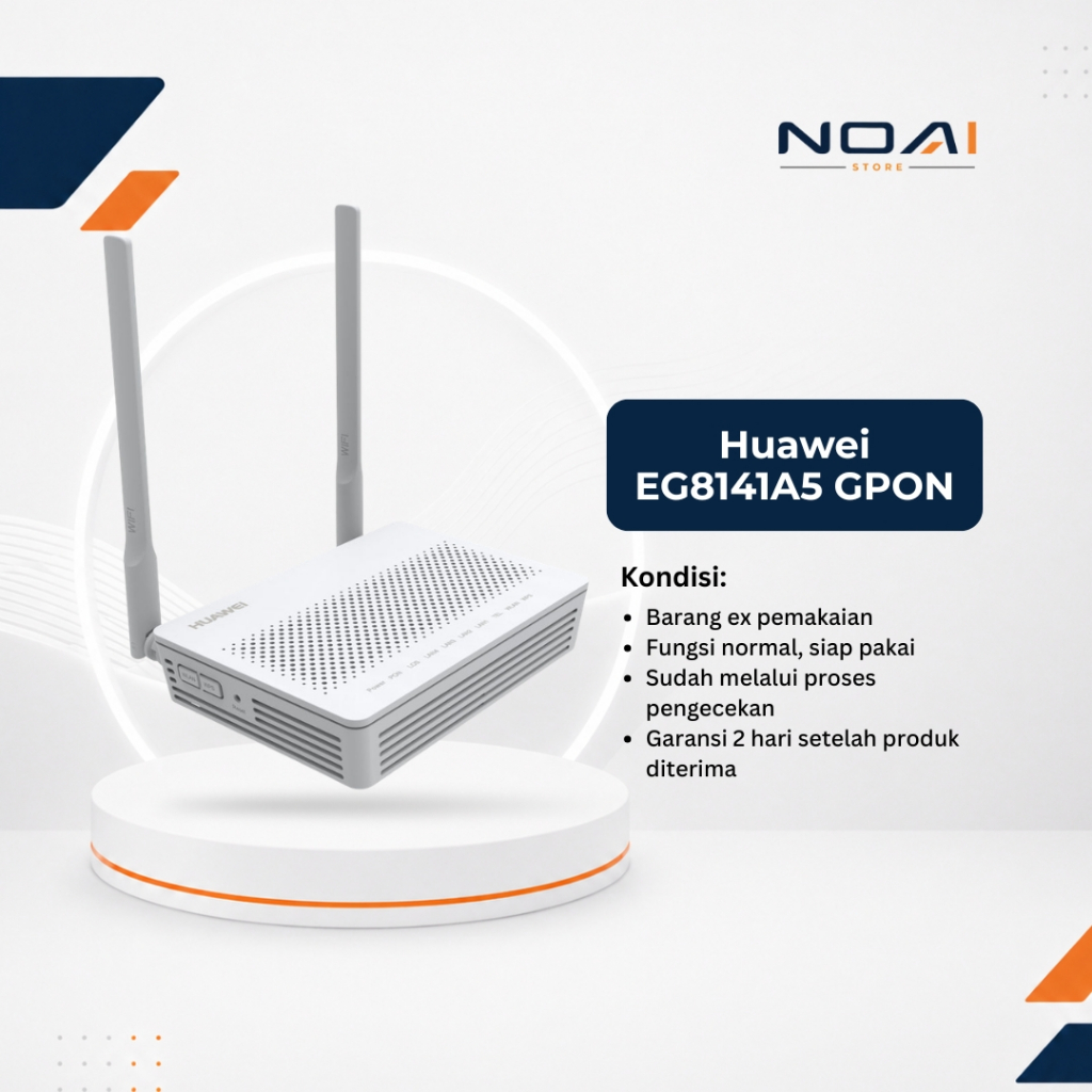 ONT Huawei EG8141A5 GPON [BEKAS]