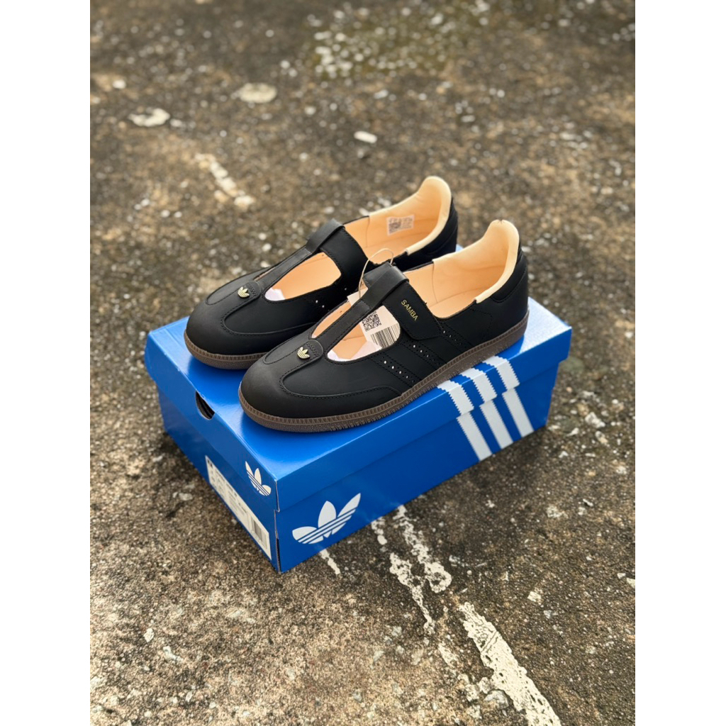 ADIDAS SAMBA JANE LEATHER  CORE BLACK WMNS ORIGINAL