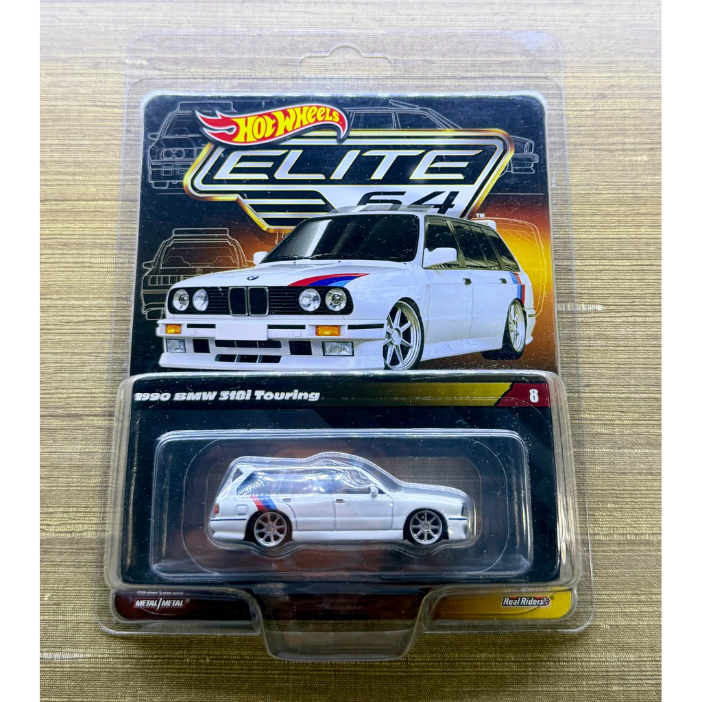 Hot Wheels ELITE 64 1990 BMW 318i TOURING
