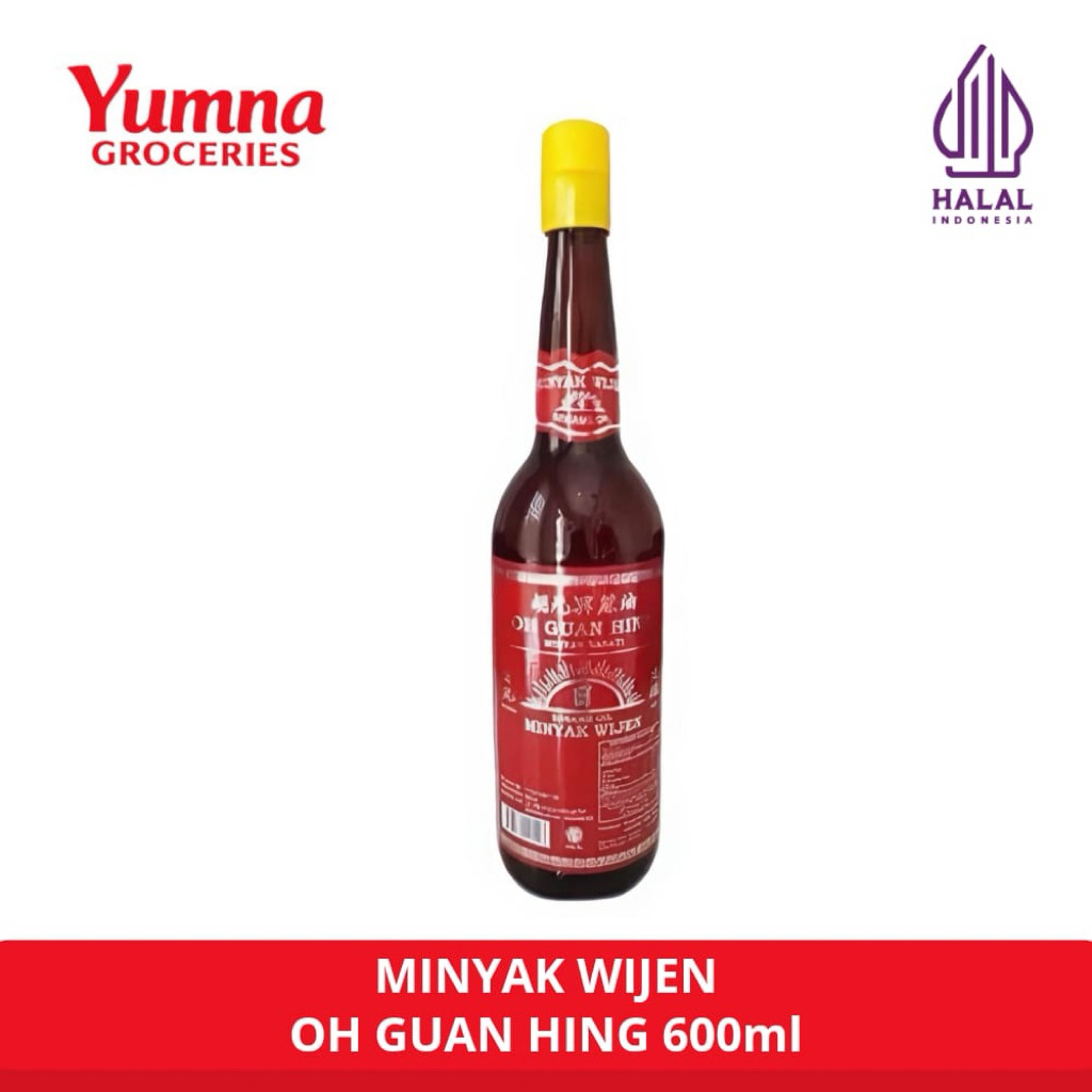 Minyak Wijen Oh Guan Hing Sesame Oil 600ml / Minyak Wijen 600ml