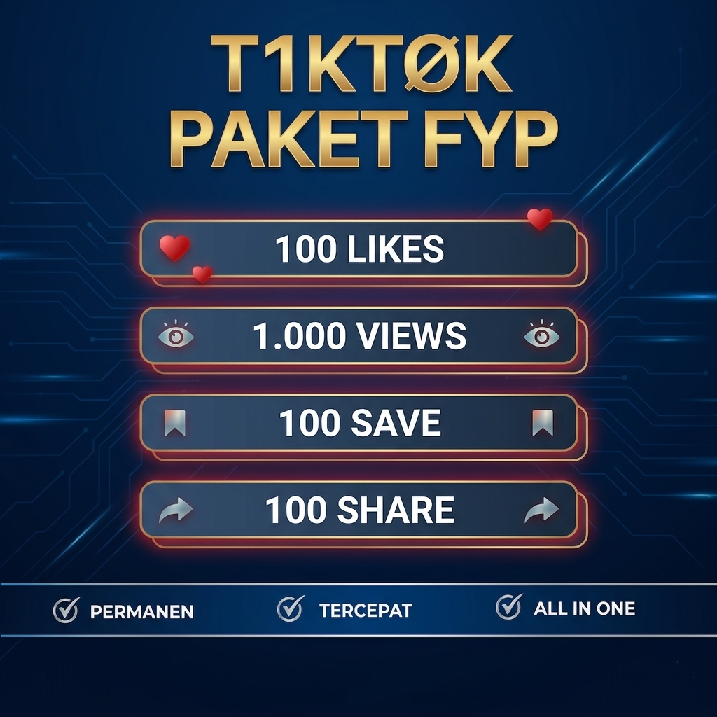 Like Tiktok & View Tiktok Permanen Bergaransi High Quality
