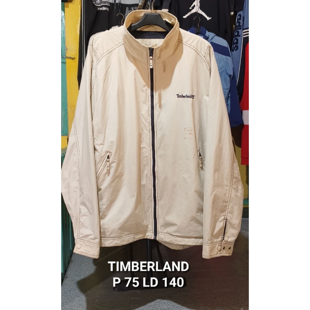 Jacket Timberland coklat casual