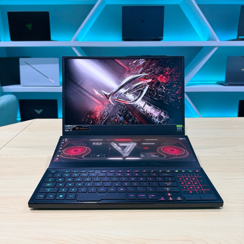 Laptop Gaming Premium Asus ROG Zephyrus Duo 15 SE GX551QM Ryzen 7 5800H RTX 3060 16GB/1TB SSD