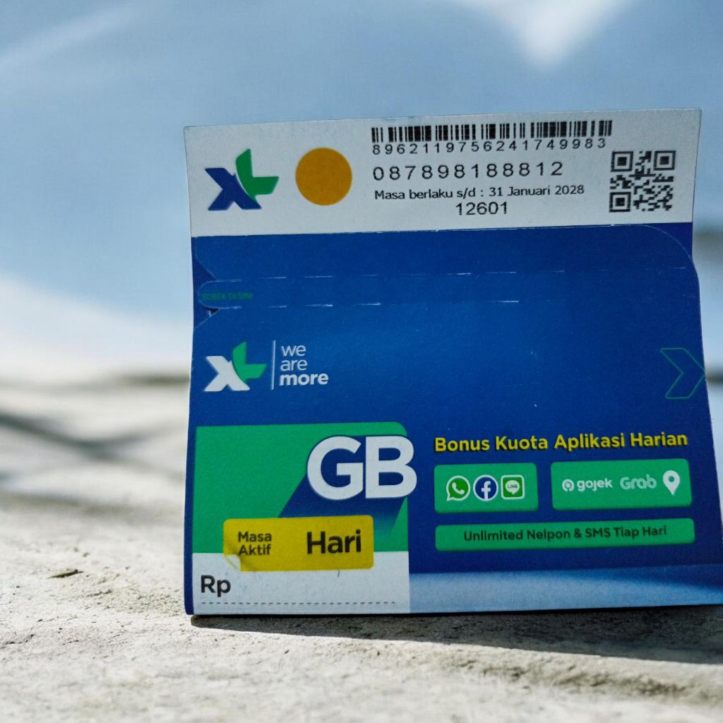 nomor cantik XL 878 9 818881 2 isi kuota 3gb jaringan 5G