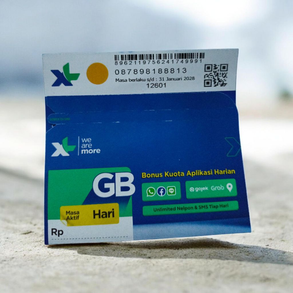 nomor cantik XL 878 9 818881 3 isi kuota 3gb jaringan 5G