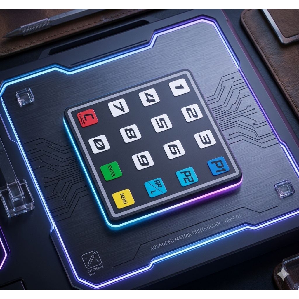 Keypad Combo Tombol Untuk CPU Pom Mini HDM P1 P2 P3 P4 Husus CPU HDM N50