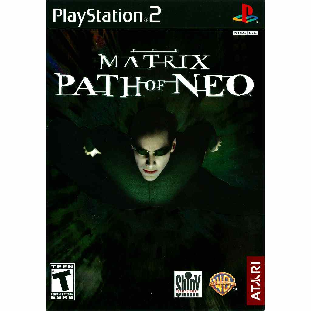 KASET DVD GAME PS2: THE MATRIX PATH OF NEO
