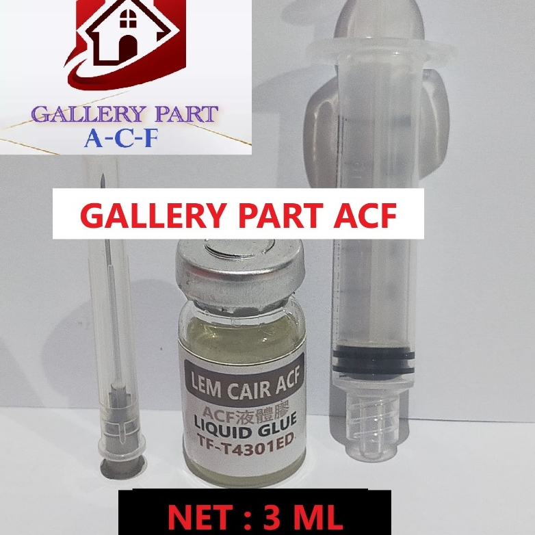 lem cair acf tf 4301atau lem acf cof bonding kabel cof t con cof lcd disply tv LCD MONITOR HP TABLET