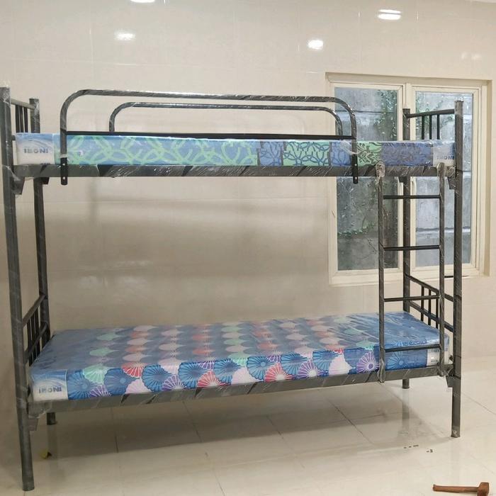 ranjang susun 2 busa ranjang besi 2 kasur ranjang tingkat 2 matras kasur tingkat