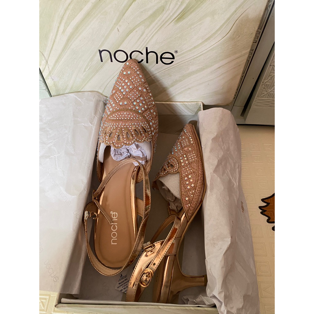 Noche Women's Heels - Rose Gold