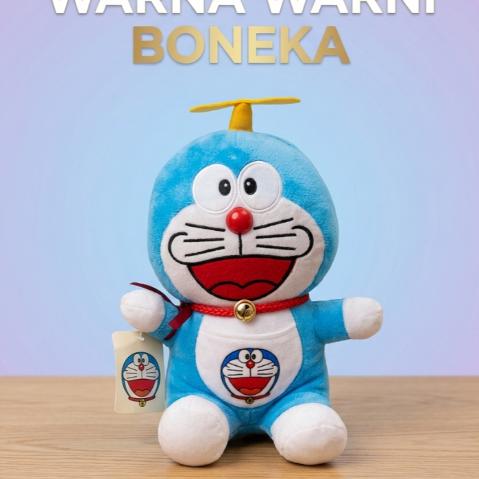 Boneka Doraemon Size S Warna Warni Boneka