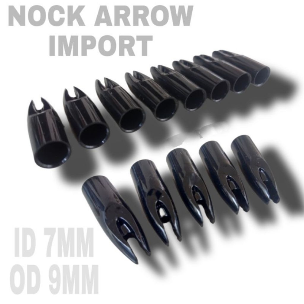 Nock Arrow - Nock ID7mm OD9mm Import - Nock Arrow - Olahraga Panahan