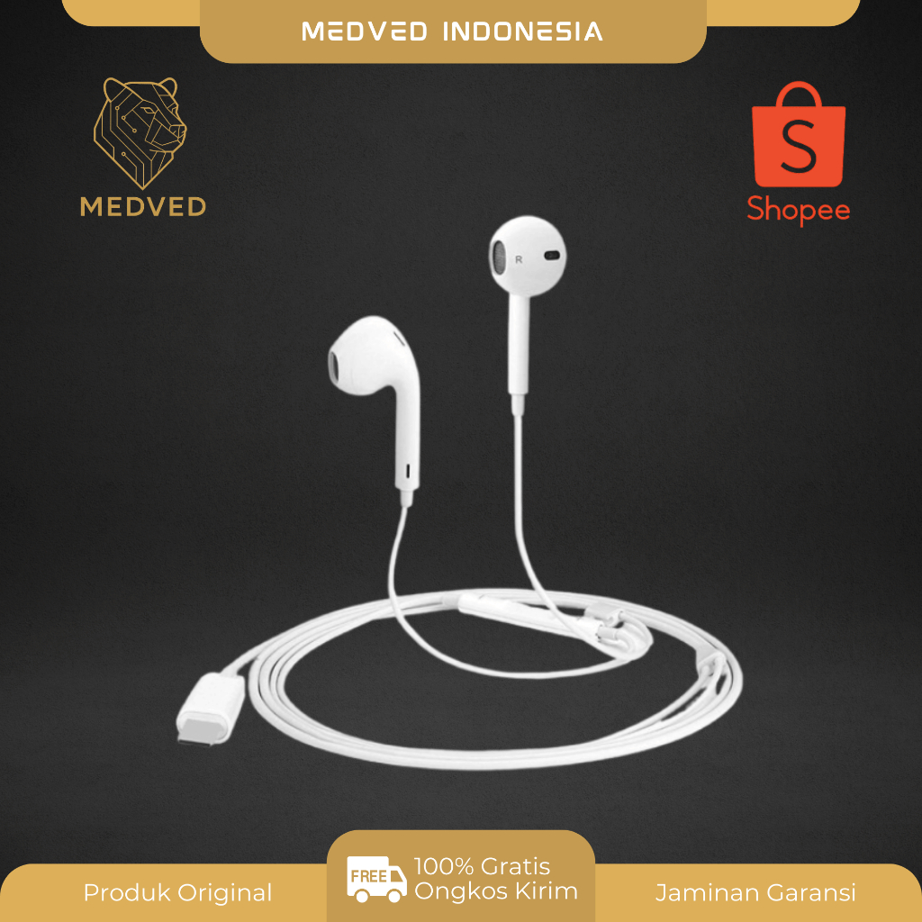 MEDVED Handsfree Bluetooth Earphone Iphone