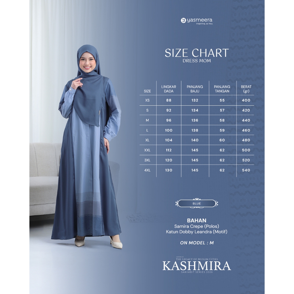 (PROMO) SALE GAMIS YASMEERA / GAMIS YASMEERA TERBARU
