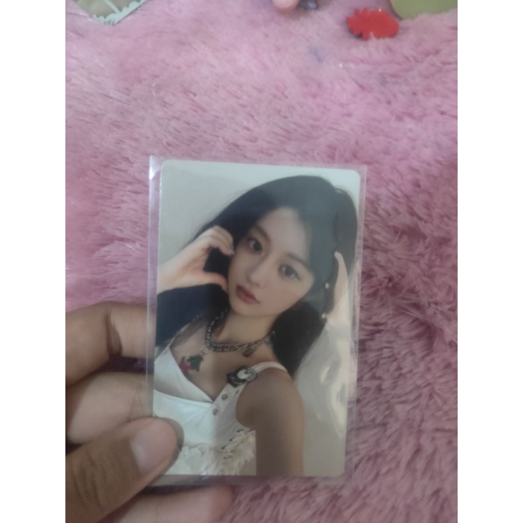 PHOTOCARD OFFICIAL MINJU ILLIT BISA TANYA CONDI