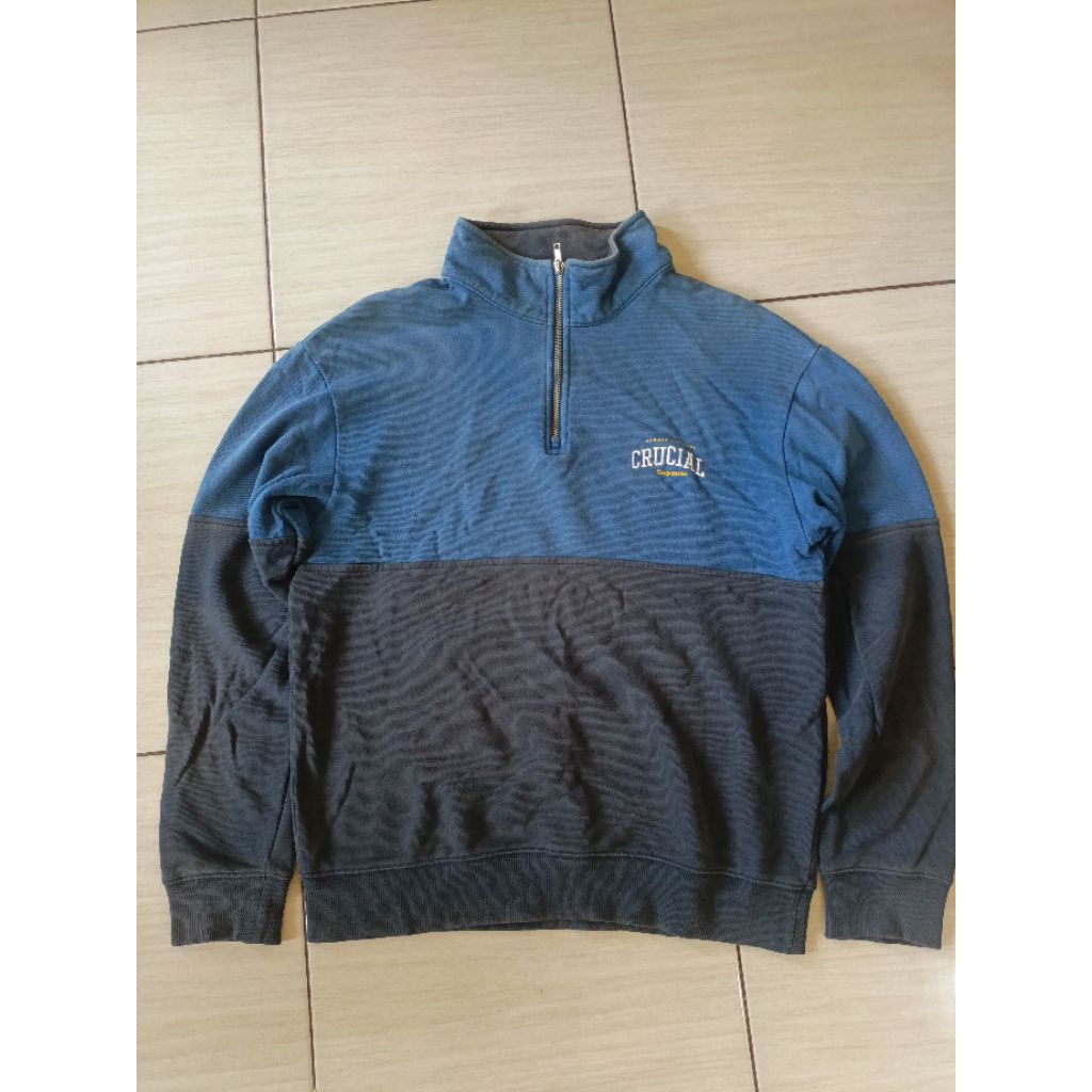 crewneck halfzip spao