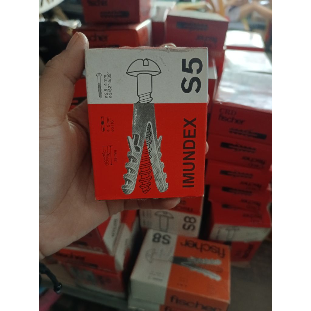 pengencang baut Fischer baut fisher baut plastik plus bautnya,fiser baut plastik s5 s8 s10 +baut