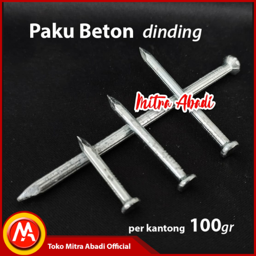 Paku Beton Tembok Dinding / Paku Cor Putih