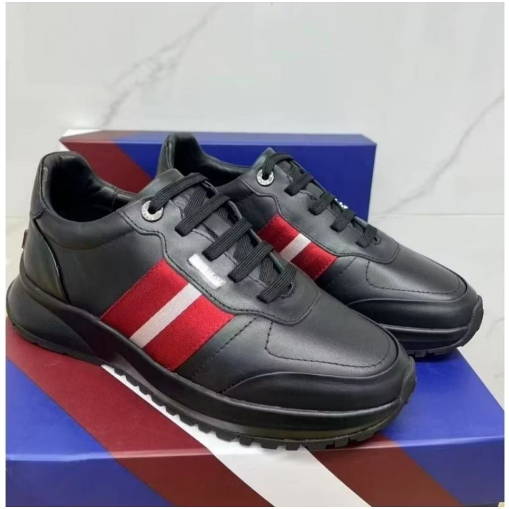 Sepatu sneaker pria bally casual men's sneaker