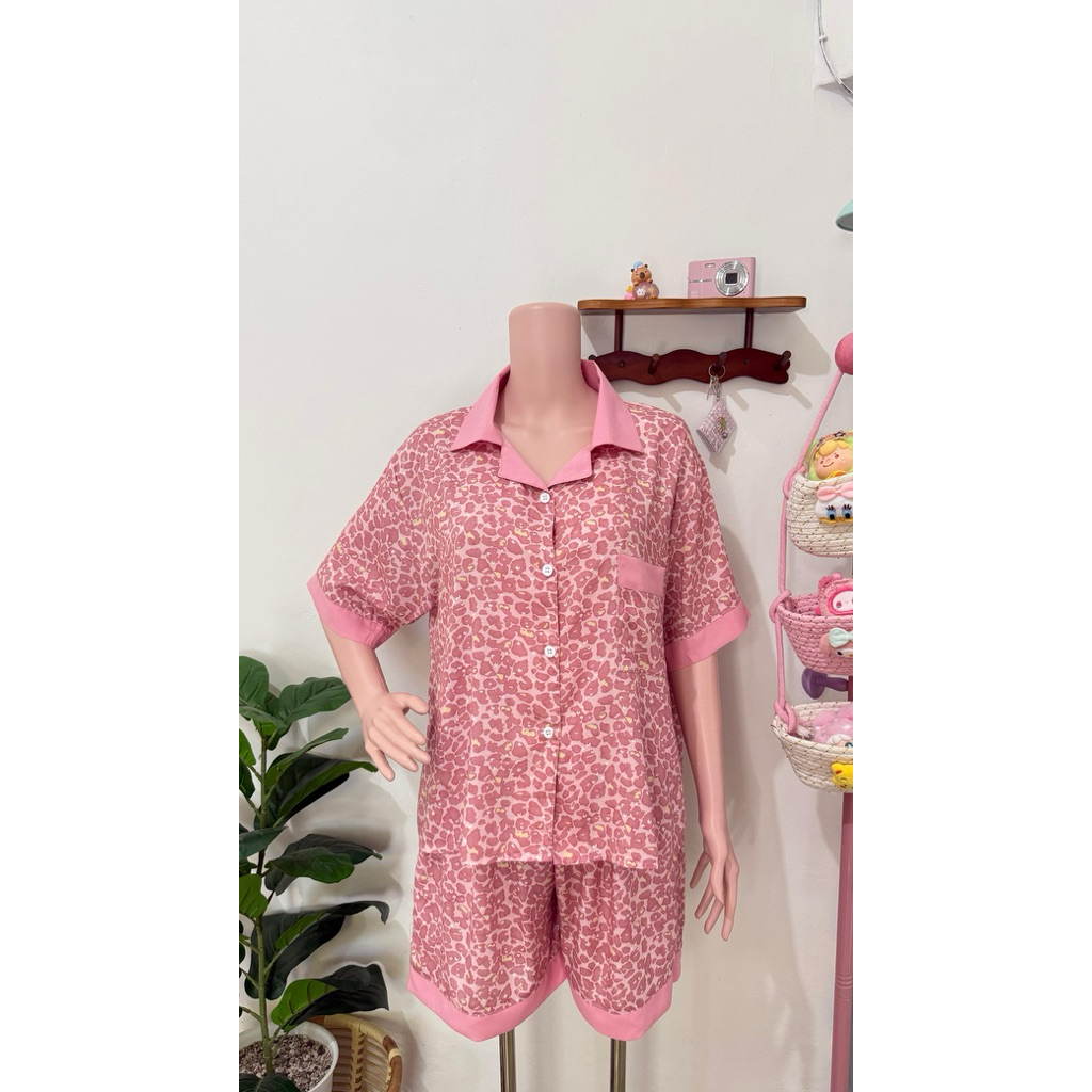 ONE SET PENDEK (ATASAN + CELANA) || Rayon Premium || Khuff.id