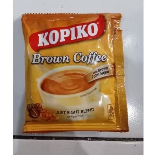 kopiko brown coffee sachetan