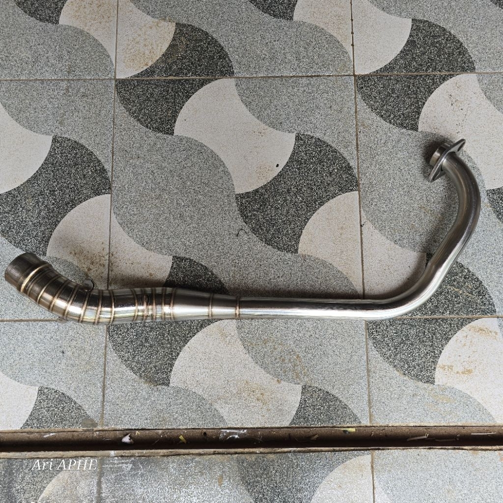 header pipa leher knalpot SATRIA FU 150 KARBU Yoshimura thailand