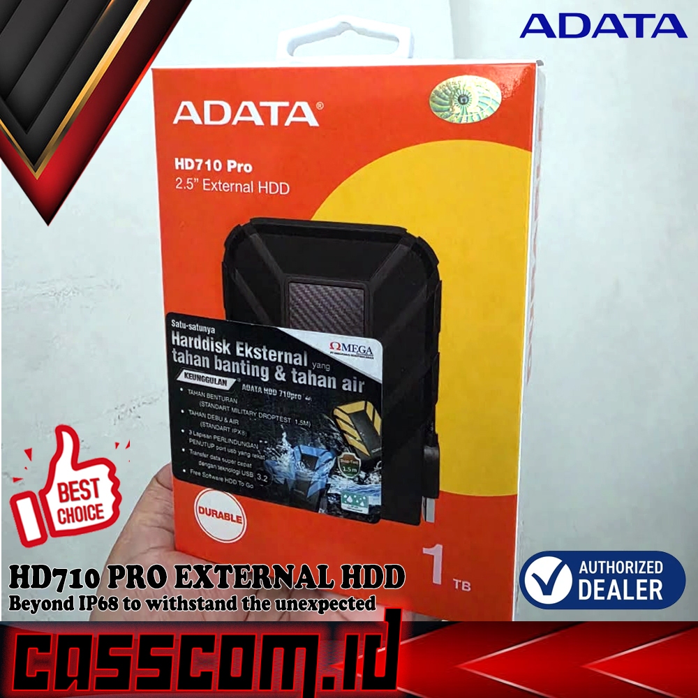 Harddisk ADATA HD710 Pro External 2,5" 1TB - HDD External 1TB
