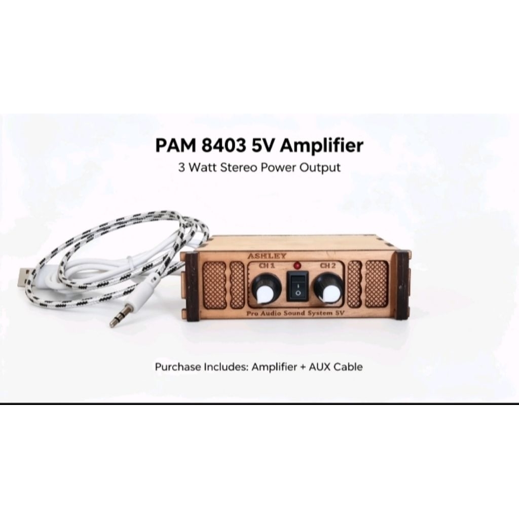 pam 8403, aplifier DIY asley 5v, 2x3 watt , power sound horeg miniatur keren