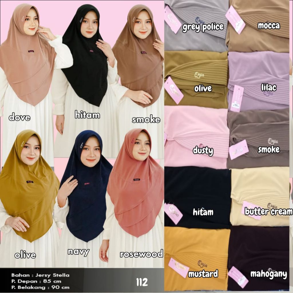 Bergo Qeysa Naomi / Bergo polos Qeysa
