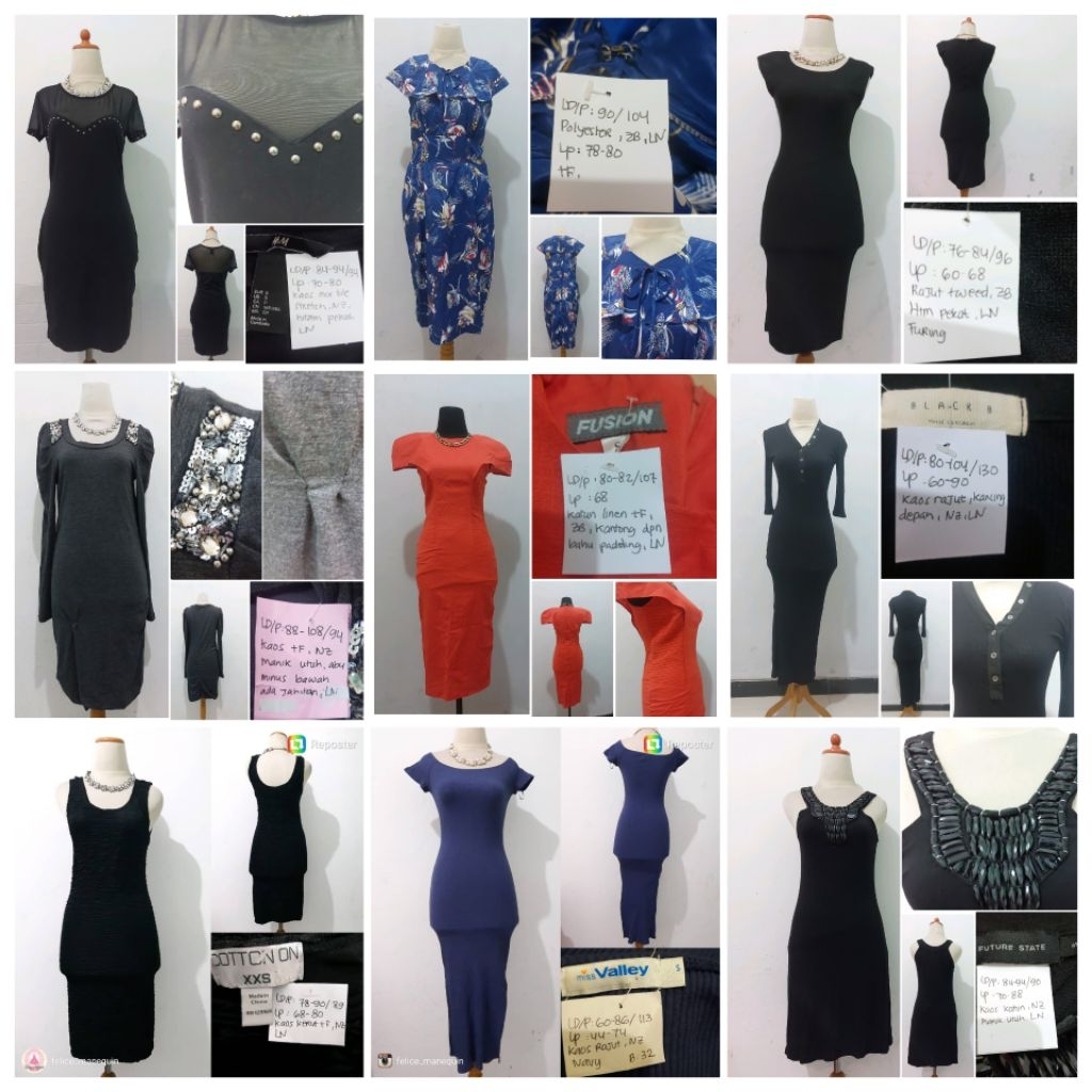 Dress Casual Bodycon Midi Mini 03/Bodycon mini Midi dress