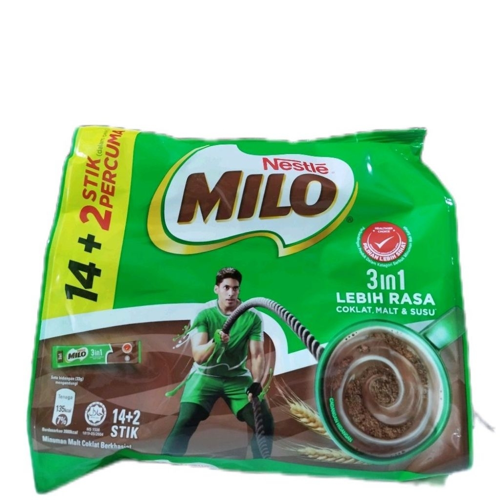 Milo Sachet 3in1 16 x 33Gram