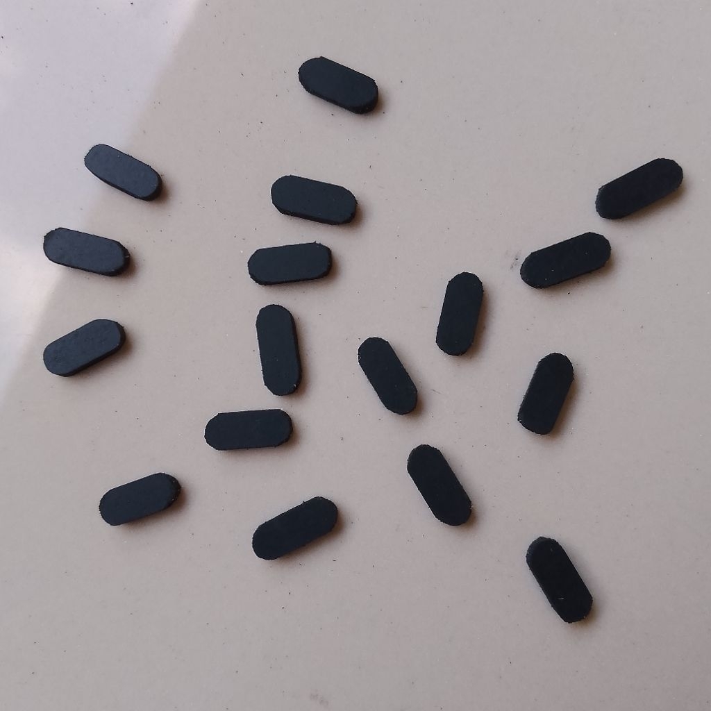 DIY Karet Kaki Laptop Dell Latitude 5490 | Rubber Feet Anti Slip | Dudukan Bawah | Harga Satuan | Un
