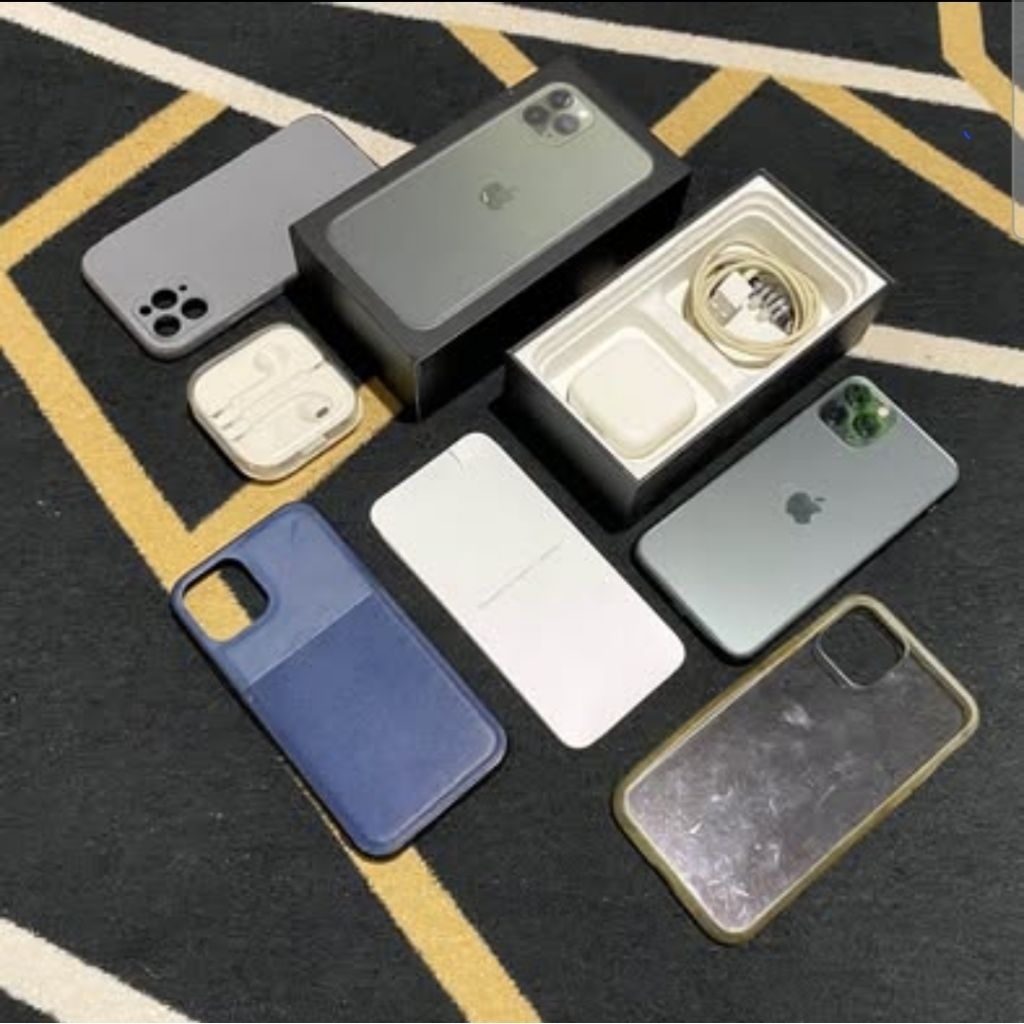 iPhone 11 Pro 256GB bea cukai dual sim nano fisik langka beacukai ZA/A hongkong