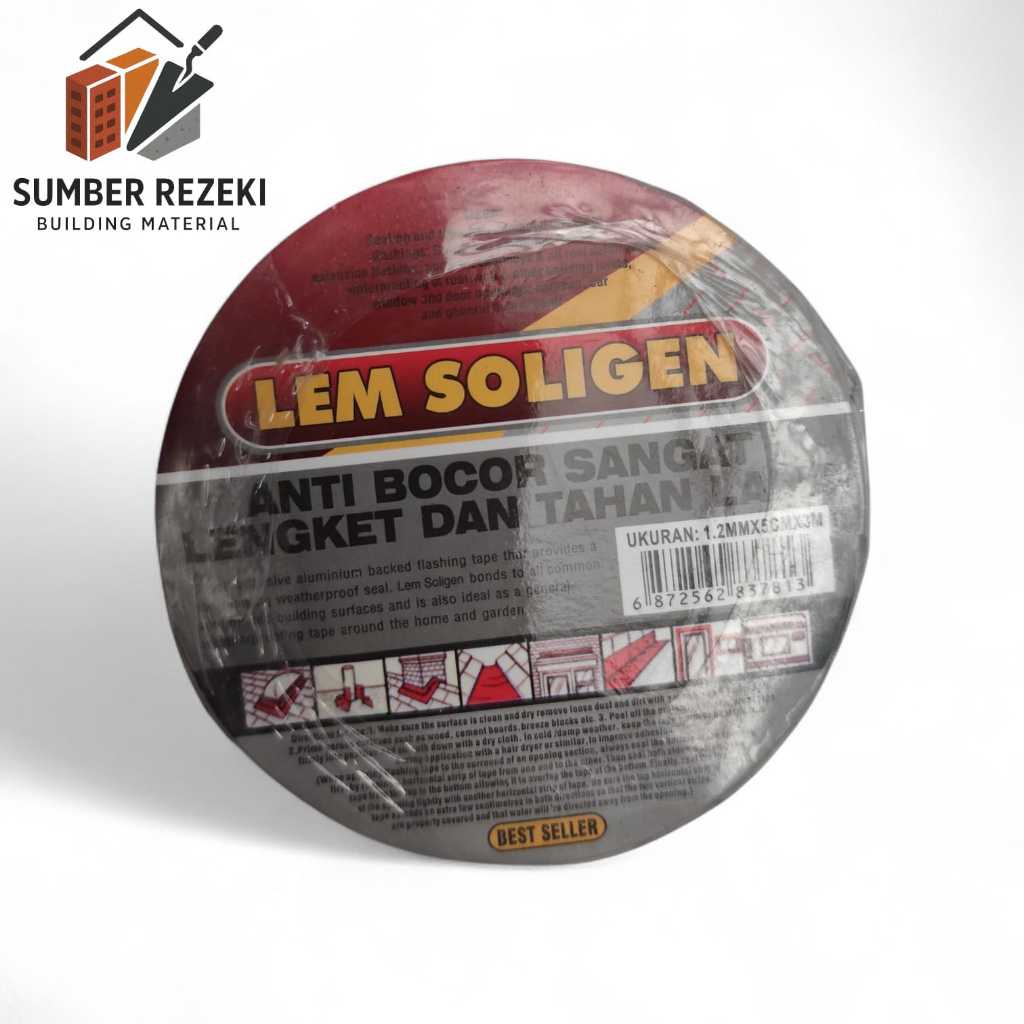 lakban asbes talang soligen lakban anti bocor lem penambal seng