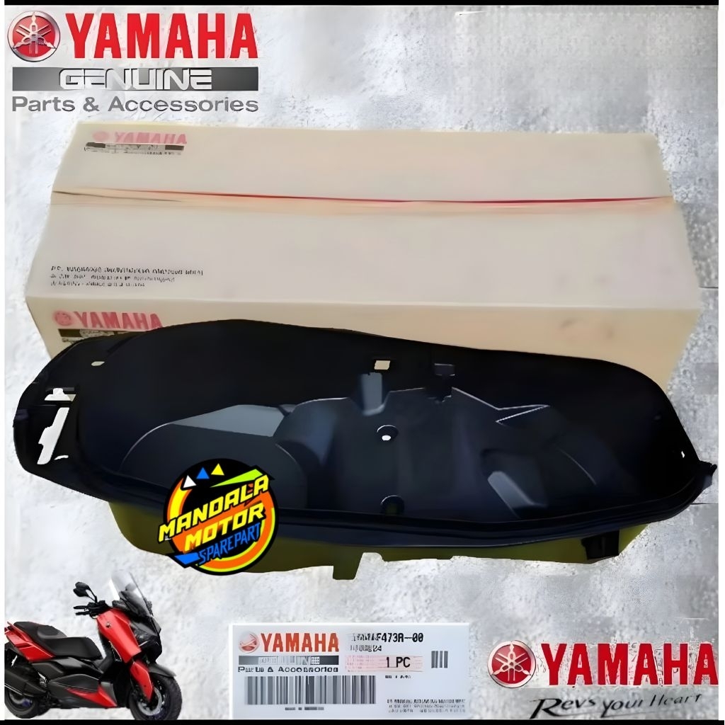 BOX BAGASI XMAX X MAX 250 ORIGINAL YAMAHA B74-F473R-00