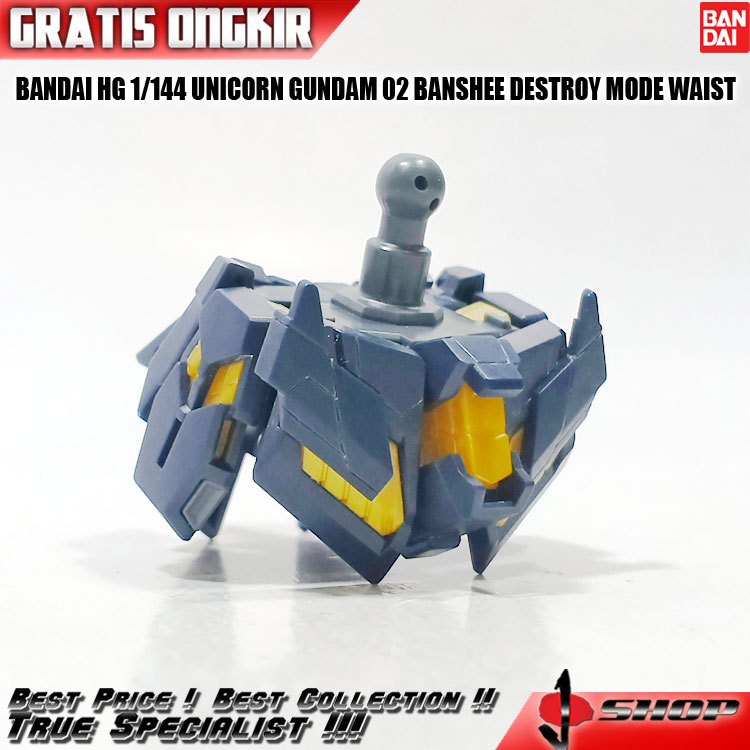 BANDAI HG 1/144 UNICORN GUNDAM 02 BANSHEE DESTROY MODE WAIST HG4046