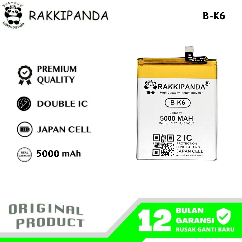 RakkiPanda - B-K6 Vivo V17 1919 / V19 Batre Batrai Baterai