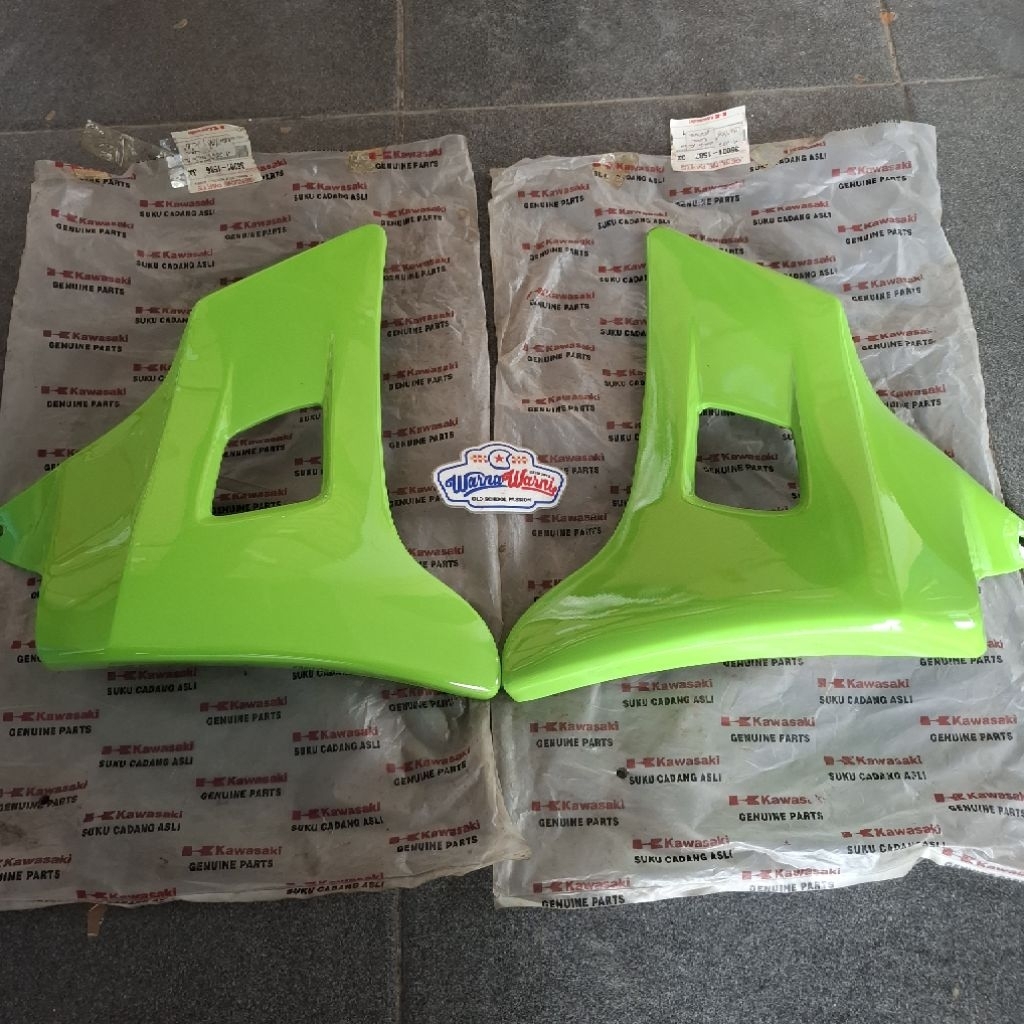 Cover tangki sayap tangki kawasaki ninja S | 36001-1586 36001-1587