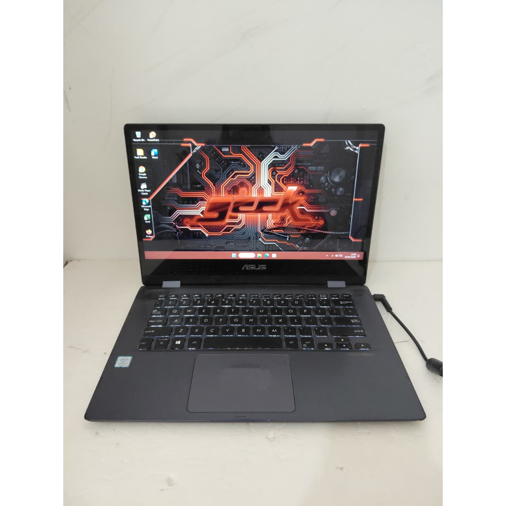 I5-8265U QuadCore Laptop Flip x360 Keyboard Nyala ASUS Vivobook 8/512