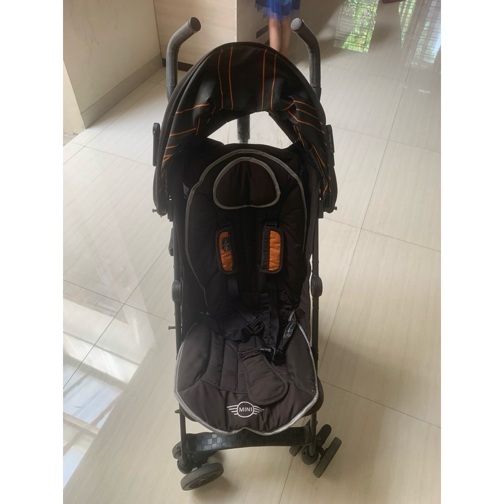 [PRELOVED] Easywalker MINI Buggy - Jet Set Black (BEST SELLER COLOR)
