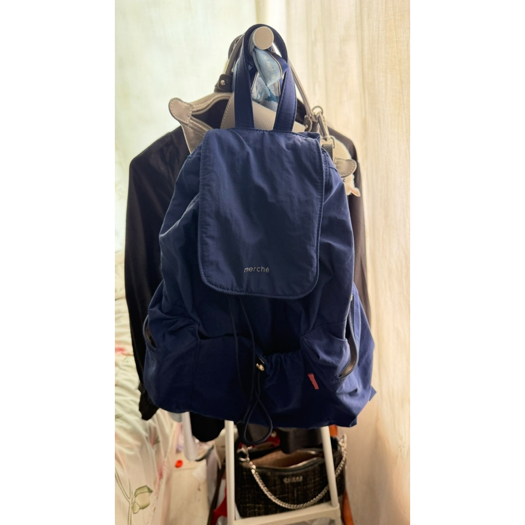 preloved merche backpack becca navy