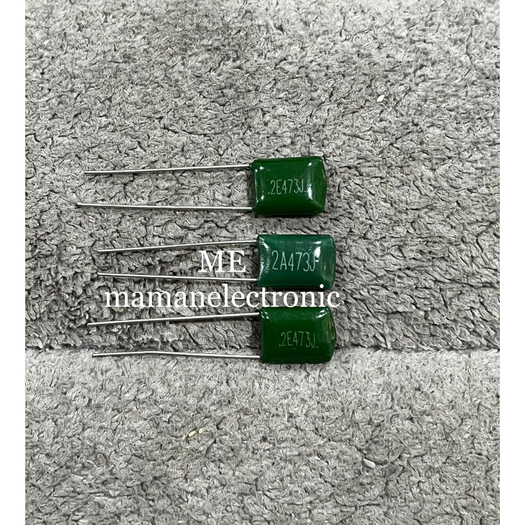 Kapasitor Milar 473J 47K 100N 100V / Milar 47K