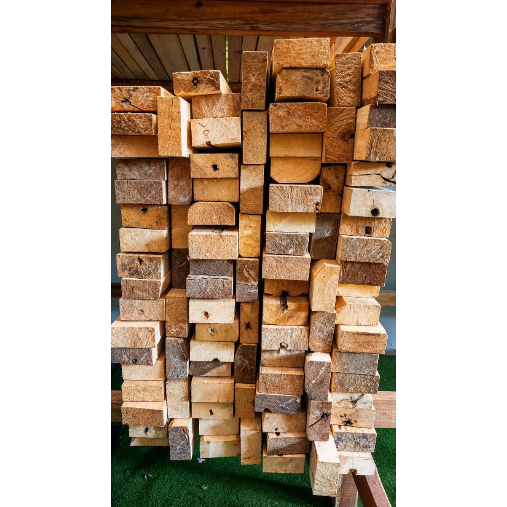 KAYU BALOK JABON 10X5X135 AMPLAS HALUS/ KAYU BALOK 10X5 MURAH ECERAN