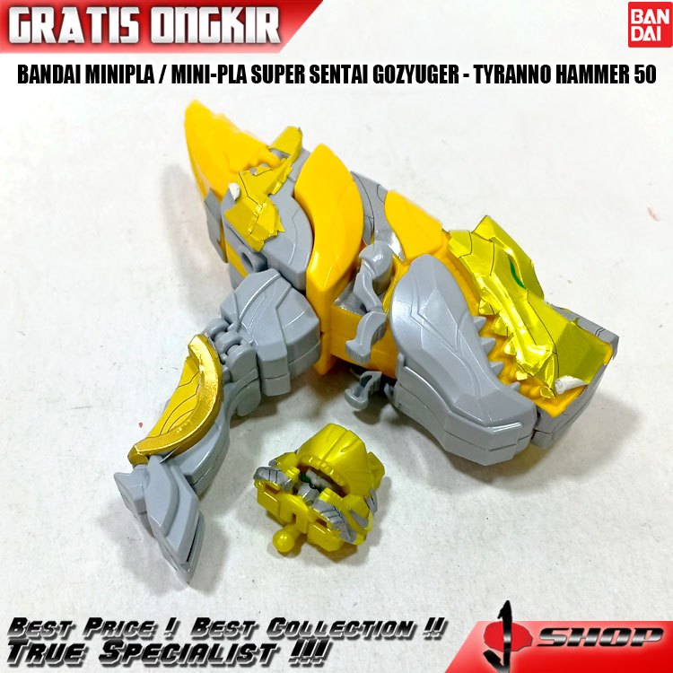 BANDAI MINIPLA / MINI-PLA SUPER SENTAI GOZYUGER - TYRANNO HAMMER 50 BND409